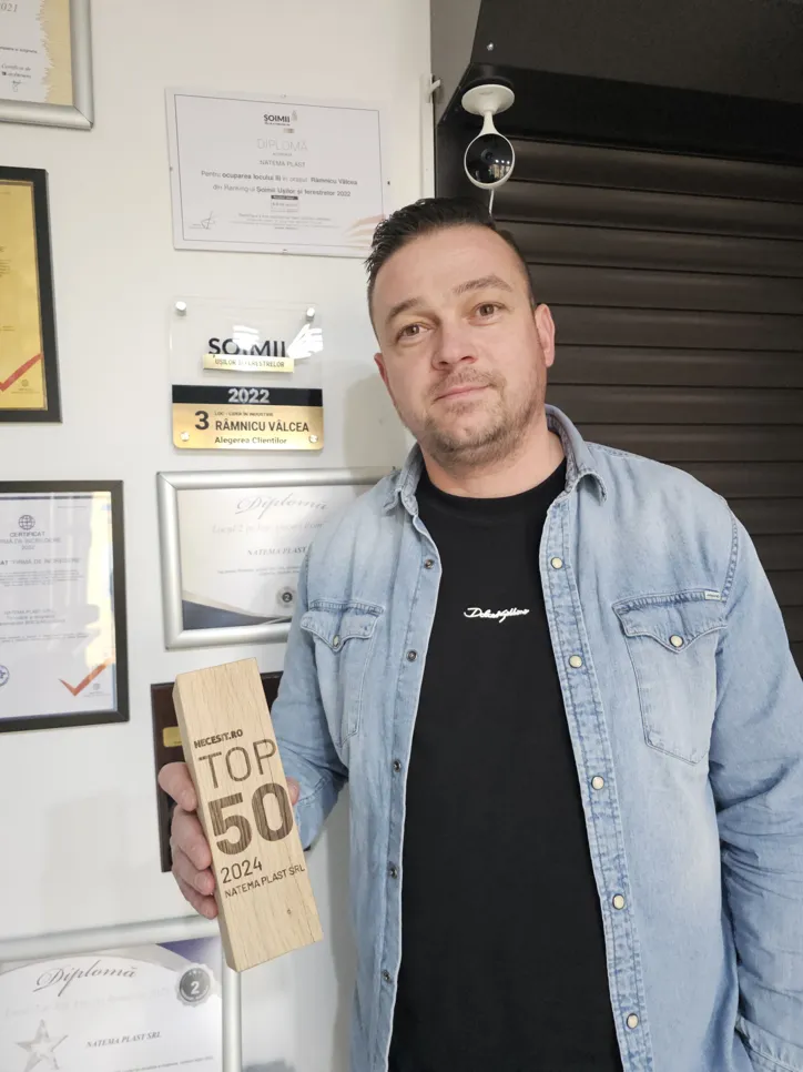 Lucian Briceag, administratorul companiei Natema Plast