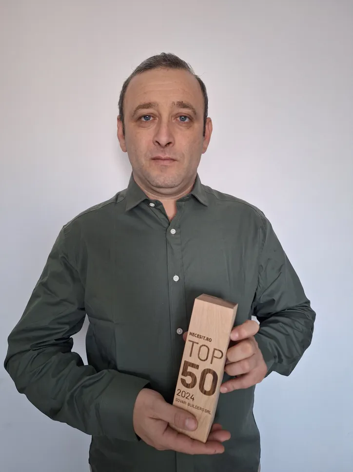 Compania Sovari Builders SRL din București, specializată în renovări de apartamente și amenajări interioare, a fost premiată ca fiind unul dintre cei mai buni 50 de furnizori pe platforma Necesit.